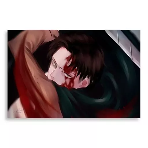 تابلو شاسی طرح انیمه Attack on Titan مدل NV0288