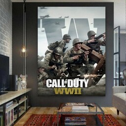 پوستر دیواری طرح گیم CALL OF DUTY مدل SDT1030