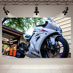 پوستر طرح موتور سوزوکی مدل SUZUKI GSX-R کد AR2620