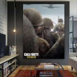 پوستر دیواری طرح گیم CALL OF DUTY مدل SDT1029