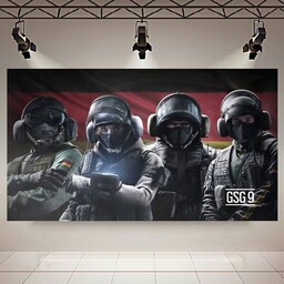 تابلو شاسی طرح Game مدل Rainbow six siege کد AR3830