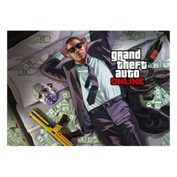 پوستر مدل GTA V کد 1746