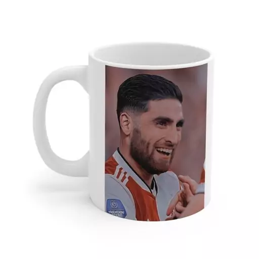 ماگ طرح بازیکن تیم ملی فوتبال علیرضا جهانبخش Alireza Jahanbakhsh مدل NM1708