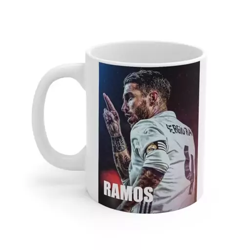 ماگ طرح سرخیو راموس Sergio Ramos مدل NM1632