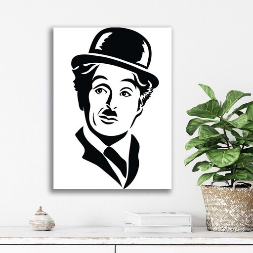 تابلو شاسی آتریسا مدل چارلی چاپلینCharles Chaplin