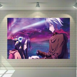 پوستر دیواری طرح انیمه No Game No Life مدل SDP755