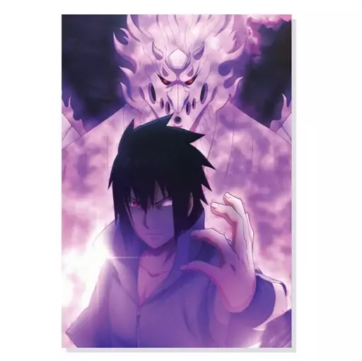 تابلو شاسی طرح انیمه ناروتو ساسکه Naruto Sasuke مدل M0570