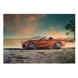 تابلو شاسی طرح ماشین بی ام دبلیو کانسپت زد 4 - BMW Concept Z4 2017 مدل  NV0638