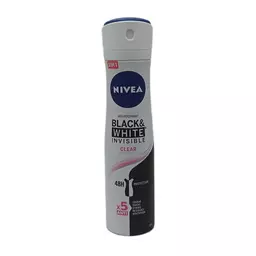 اسپری بدن زنانه مدل Black And White Invisible Fresh برند نیوآ |NIVEA