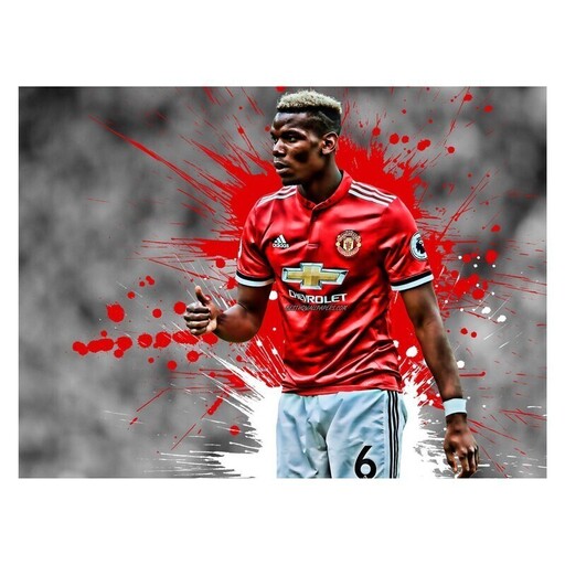 پوستر طرح Paul Pogba کد 2012