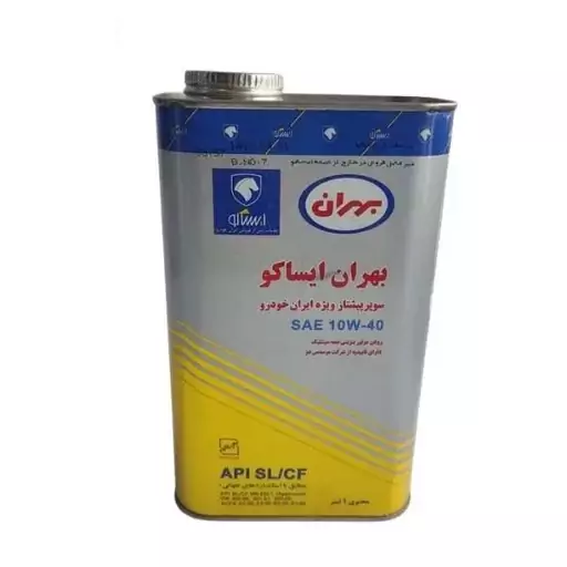 روغن موتور ایساکو 10w40 مدل SAE  حجم یک لیتر