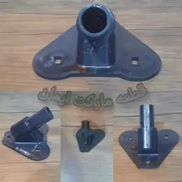 پایه دیواری پنکه مشکی لوله ای