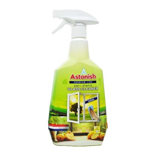 اسپری شیشه پاک کن Astonish مدل Citrus رایحه مرکبات 