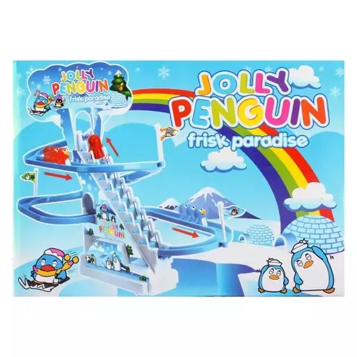 اسباب بازی پله برقی پنگوئن مدل Jolly Penguin کد 789