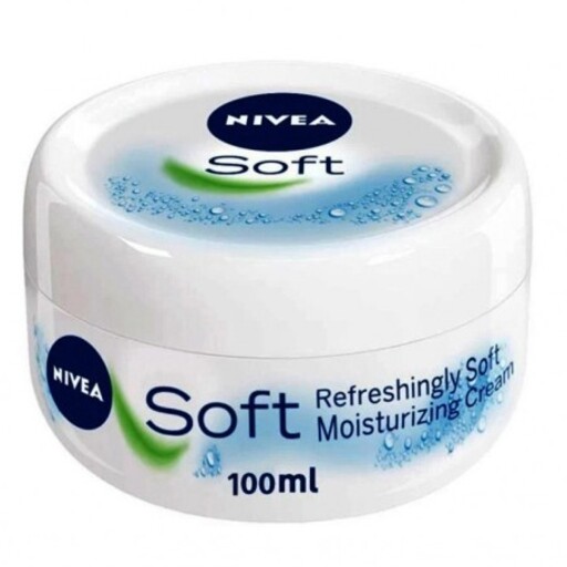 کرم مرطوب کننده دست و صورت نیوا سافت حجم 100 میل  NIVEA SOft 