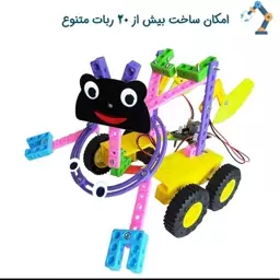 ربات خرسی با قابلی ساخت 20ربات