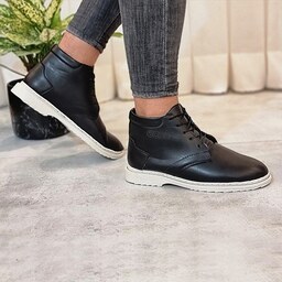 کفش ساقدار مردانه Black ecco