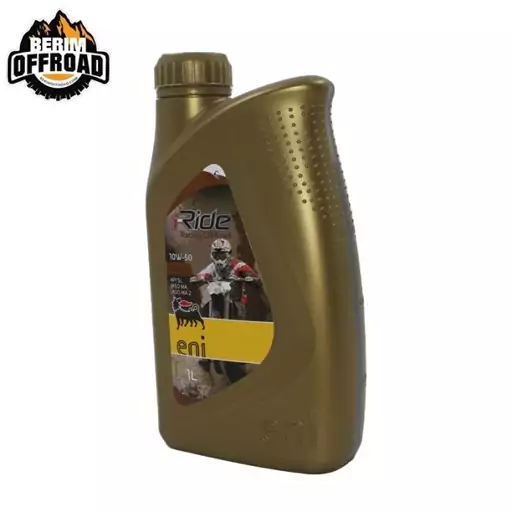 روغن موتور کراس و آفرود یک لیتری ENI RIDE 10W-50