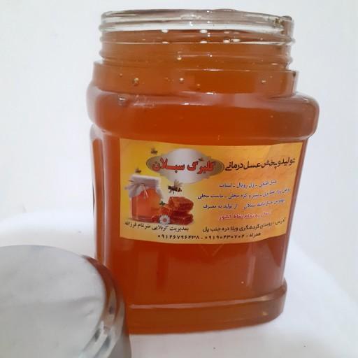 عسل وحشی درمانی صاف شده گلبرگ سبلان برداشت 1402(تضمین کیفیت) 1 کیلوگرمی
