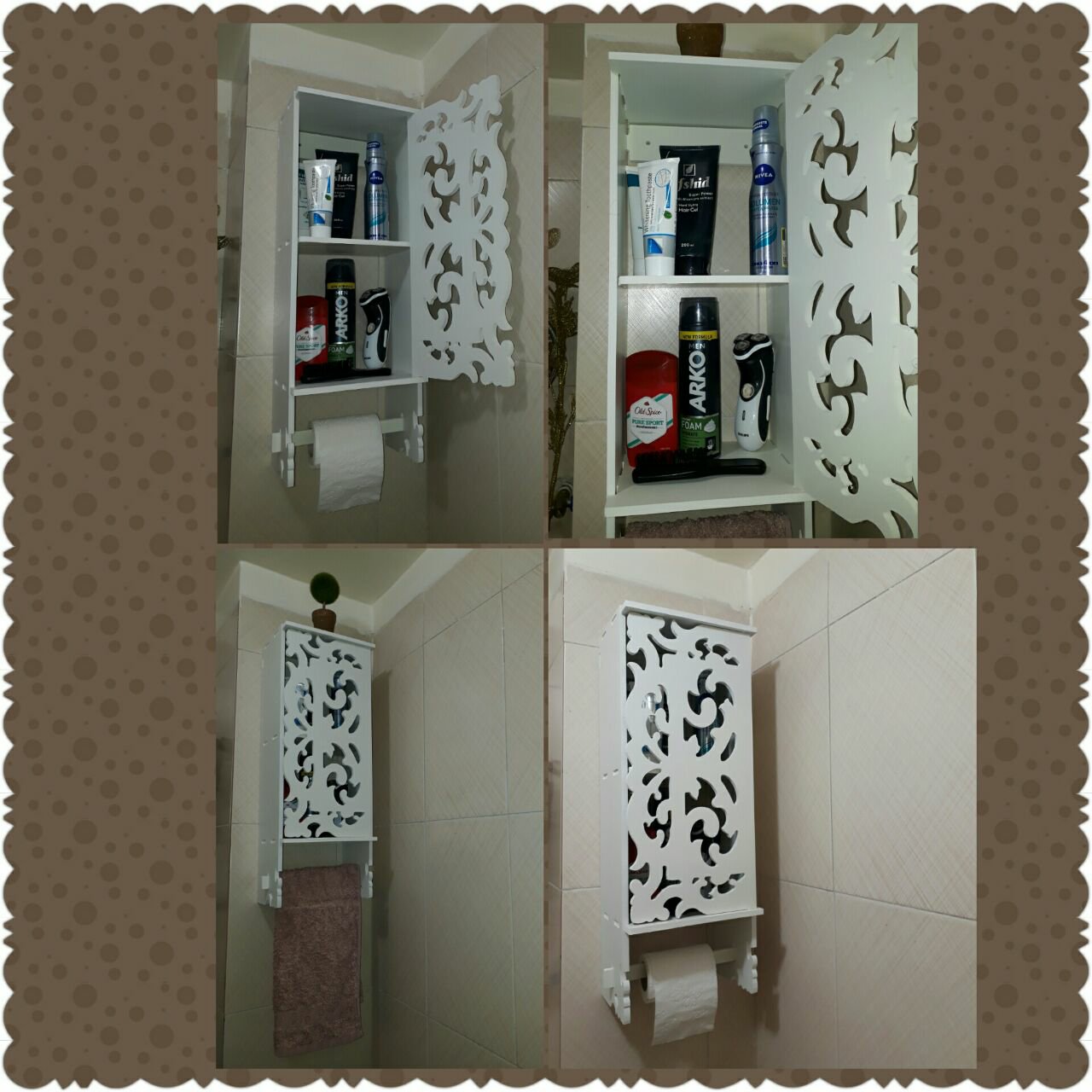 باکس سرویس بهداشتی طرح شمشاد