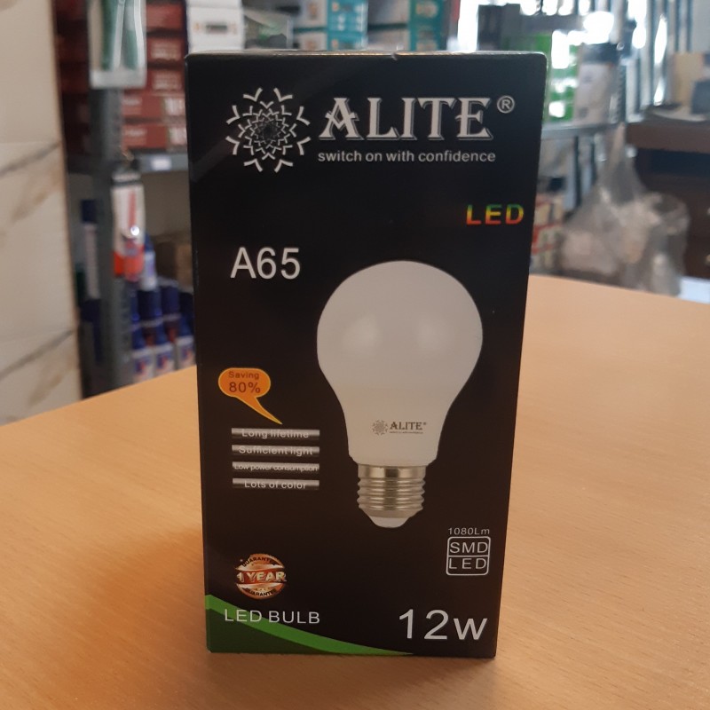 لامپ ال ای دی 12 وات آلیت (نور مهتابی)