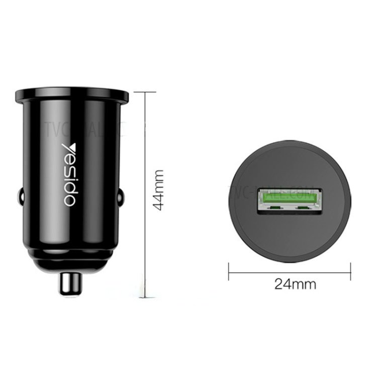 شارژر فندکی فست شارژ یسیدو yesido Y38