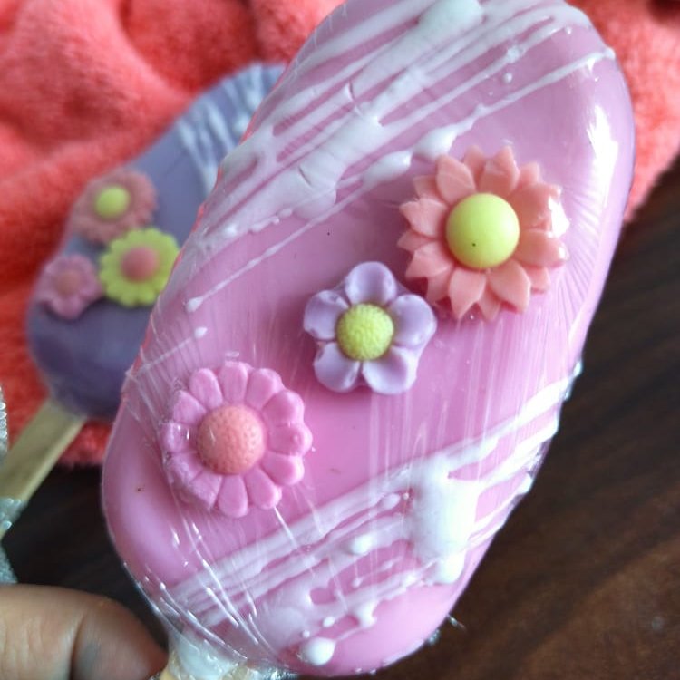 پک دو عددی صابون طرح پاپیکسل یا بستنی (قابل استفاده) 