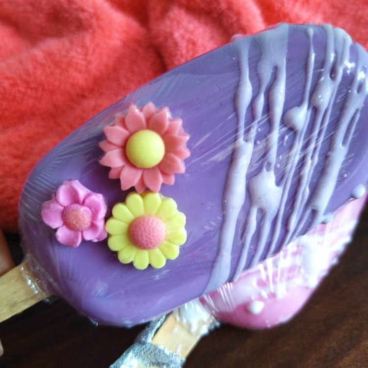 پک دو عددی صابون طرح پاپیکسل یا بستنی (قابل استفاده) 