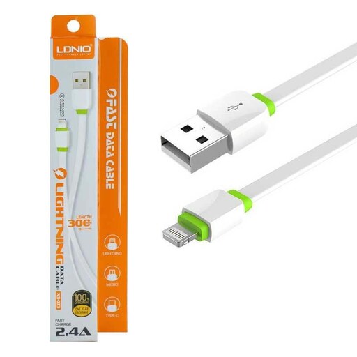 کابل تبدیل USB به لایتنینگ الدینیو مدل XS-073 (اورجینال)
