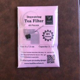 فیلتر یکبار‌مصرف چای ودمنوش ونوس(اورجینال باکیفیت)بسته‌40عددی