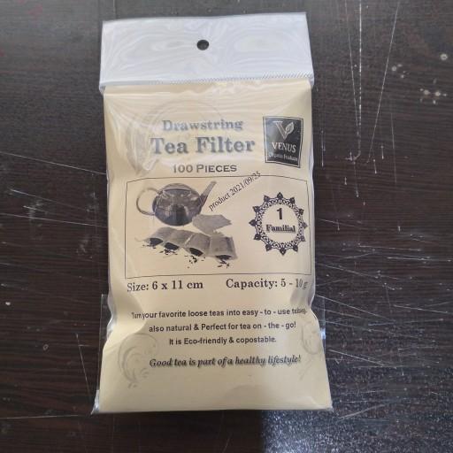 فیلتر یکبار مصرف چای ودمنوش‌ونوس(اورجینال‌با‌کیفیت‌بالا)سایز‌متوسط