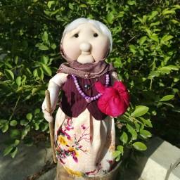 عروسک مادربزرگ.عروسک ننه.عروسک پیرزن عمده و تک.تزیین سفره سنتی.عروسک هفت سینی.عروسک  دستساز 35 الی 40 سانتی 150 گرمی