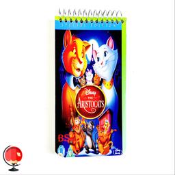 دفترچه یادداشت 70 برگ BS جلد سخت سیمی طرح گربه های اشرافی کد 2567