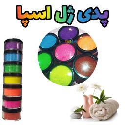 پدی ژل اسپا بسته سه عددی در رنگ و رایحه های متفاوت و خوشبو همراه با حلال (70گرمی )