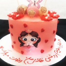 کیک تولد دخترونه