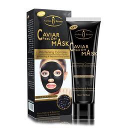 ماسک صورت پیل آف آیچون بیوتی مدل خاویار حجم 120 میل caviar peel off mask