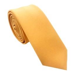 کراوات ساتن طلایی پررنگ