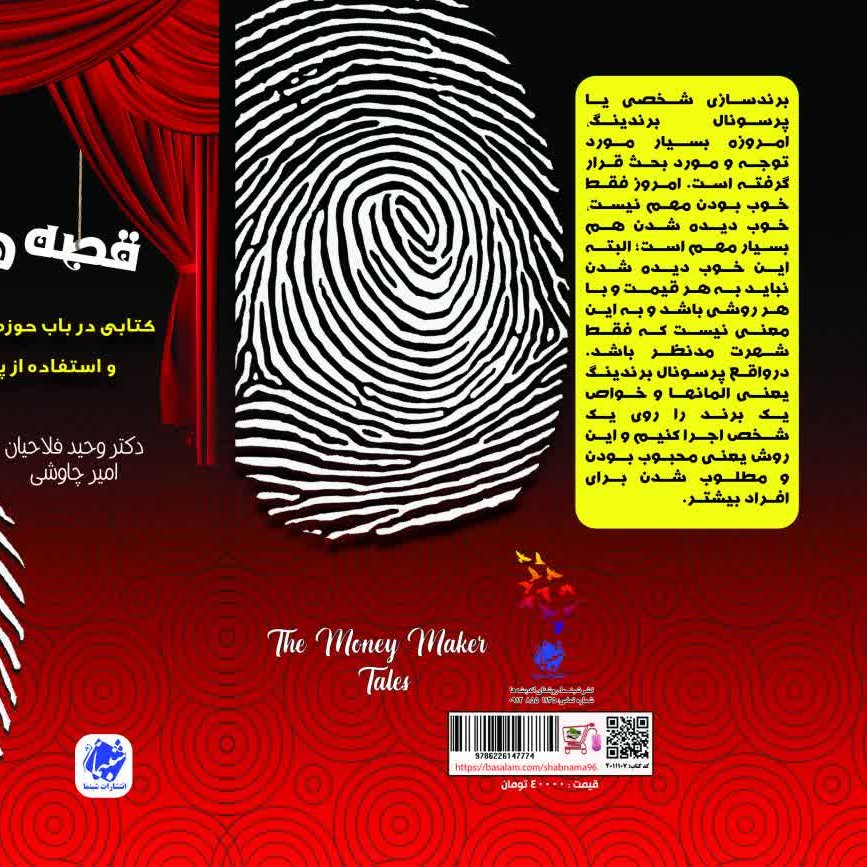 کتاب قصه های پولساز در قطع رقعی از انتشارات شبنما