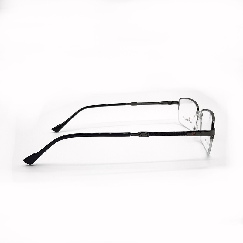 فریم عینک طبی آی پلیر فلزی مشکی مدل 8743 زنانه و مردانه