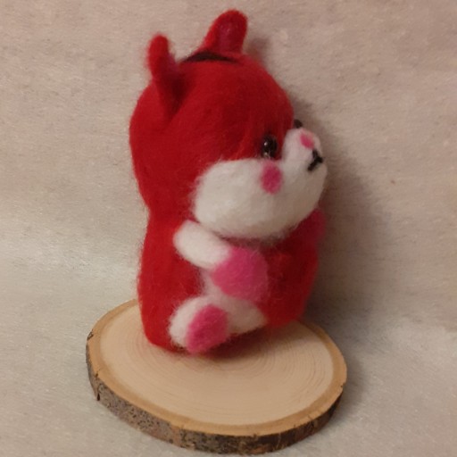 عروسک دستساز سنجاب فانتزی کچه