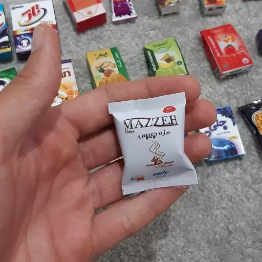 مگنت یخچالی طرح مزه چیپس MAZZEH CHIPS