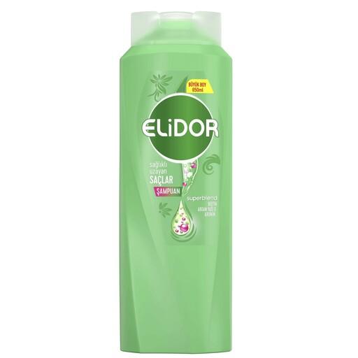 شامپو الیدور Elidor سبز مخصوص رشد و تقویت مو حجم 500 میلی

