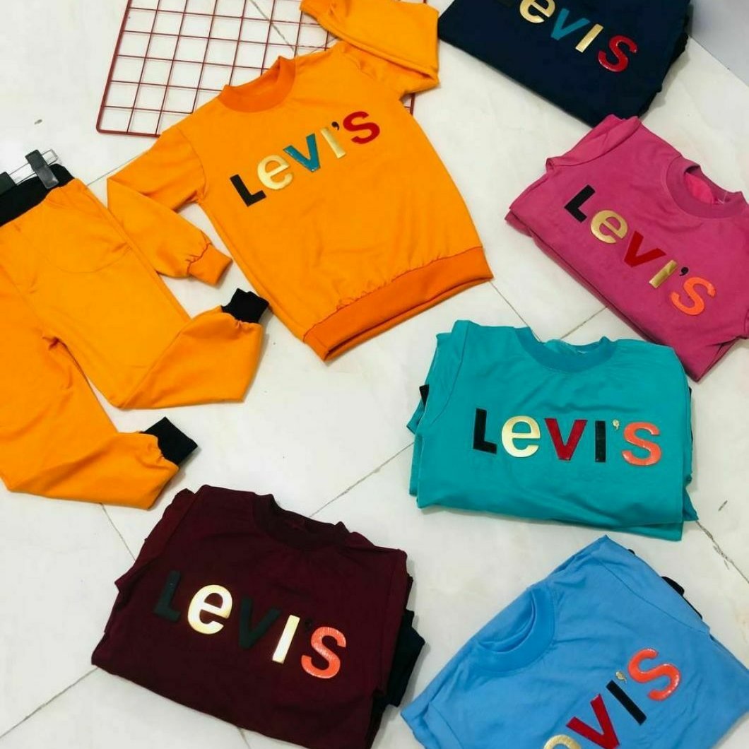 بلوز و شلوار پسرانه Levis سایز 50 سرمه ای و صورتی