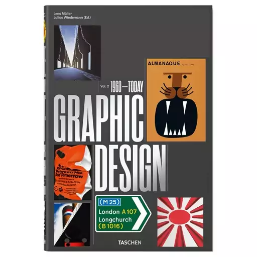 کتاب The History of Graphic Design. Vol. 2. 1960-Today انتشارات TASCHEN