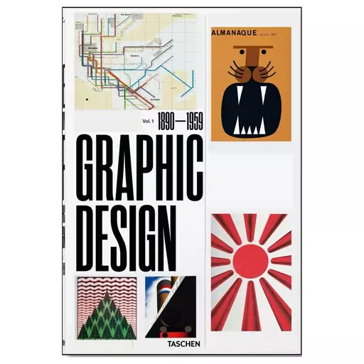 کتاب The History of Graphic Design VOL1  1890-1959  انتشارات TASCHEN