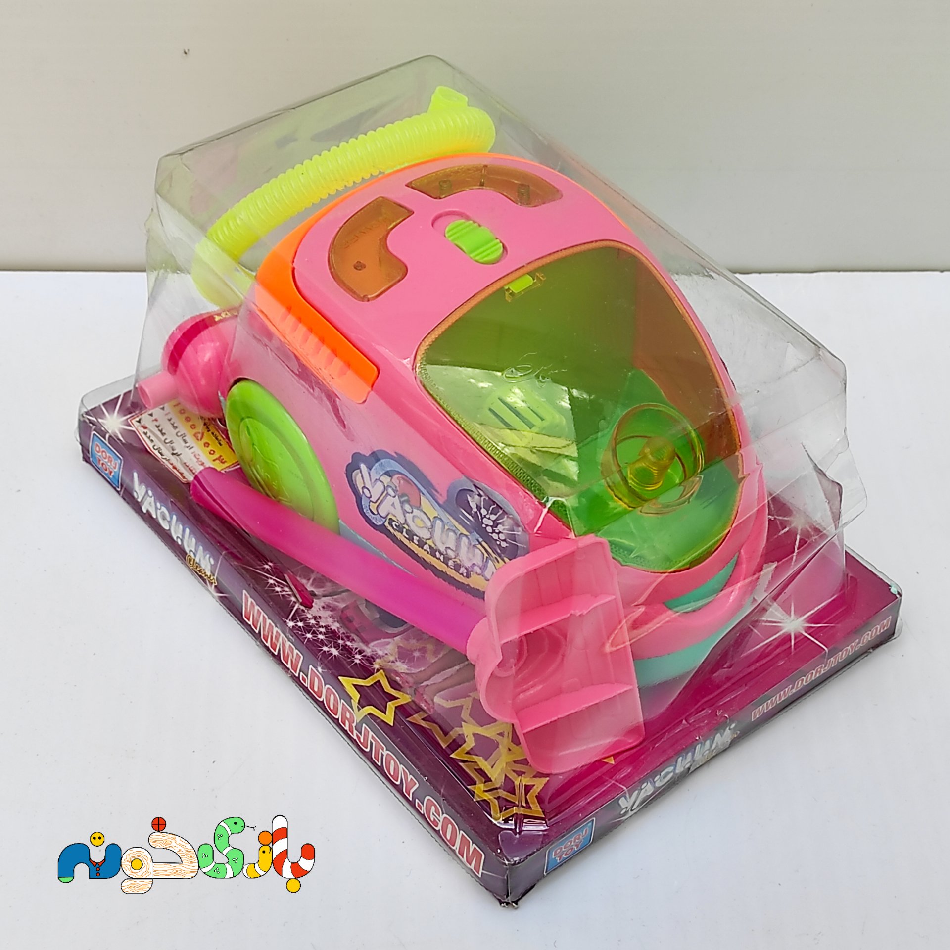 اسباب بازی جارو برقی باطری خور طلقی شرکت درج 