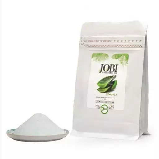 ماسک پودری هیدروژلی آلوئه ورا جوبی JOBI حجم 250 گرم
JOBI aloe vera hydrogel powder mask