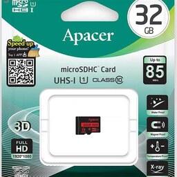 کارت حافظه MicroSDXC اپیسر مدل AP32G کلاس 10 سرعت 85MBps ظرفیت 32 گیگابایت