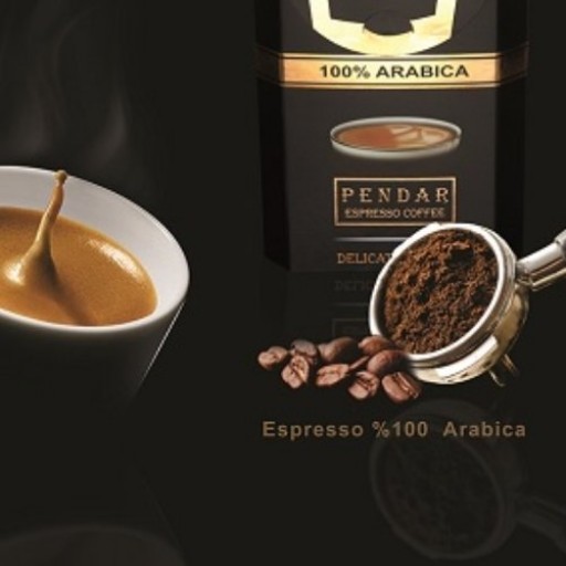 قهوه اسپرسو 100 درصد عربیکا پندار 150گرم