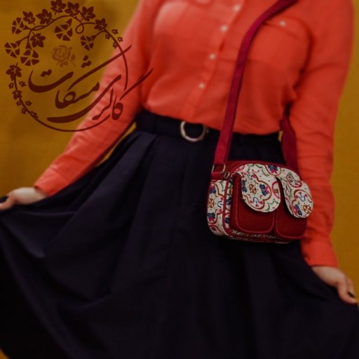کیف دوشی سنتی مدل آترینا (طرح 3)-غرفه مشکات در باسلام